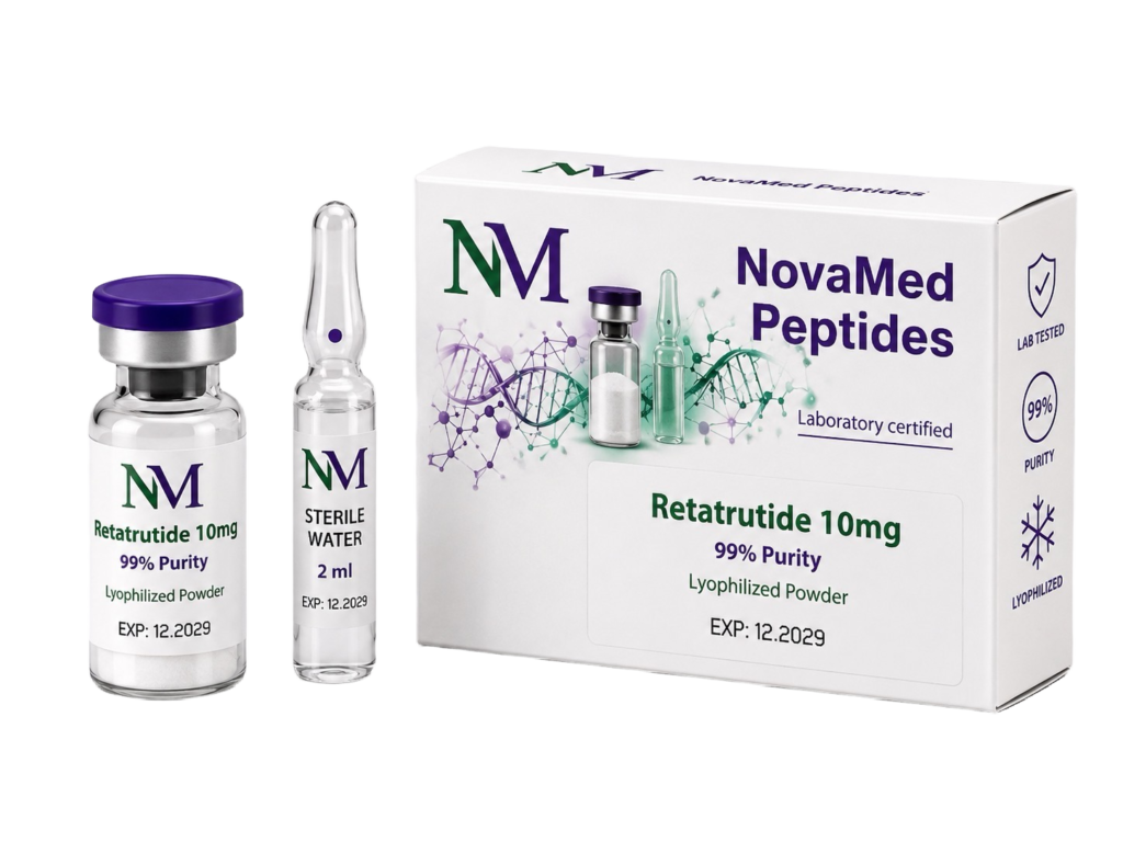 RETATRUTIDE Vial (флакон) 10mg/20mg RETATRUTIDE Vial (флакон) 10mg