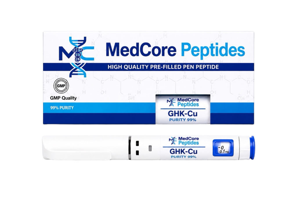 GHK-Cu Pen (Писалка) 50mg / 100mg Retatrutide Pen (Писалка) 10mg – Triple Receptor Agonist (GIP/GLP-1/Glucagon)